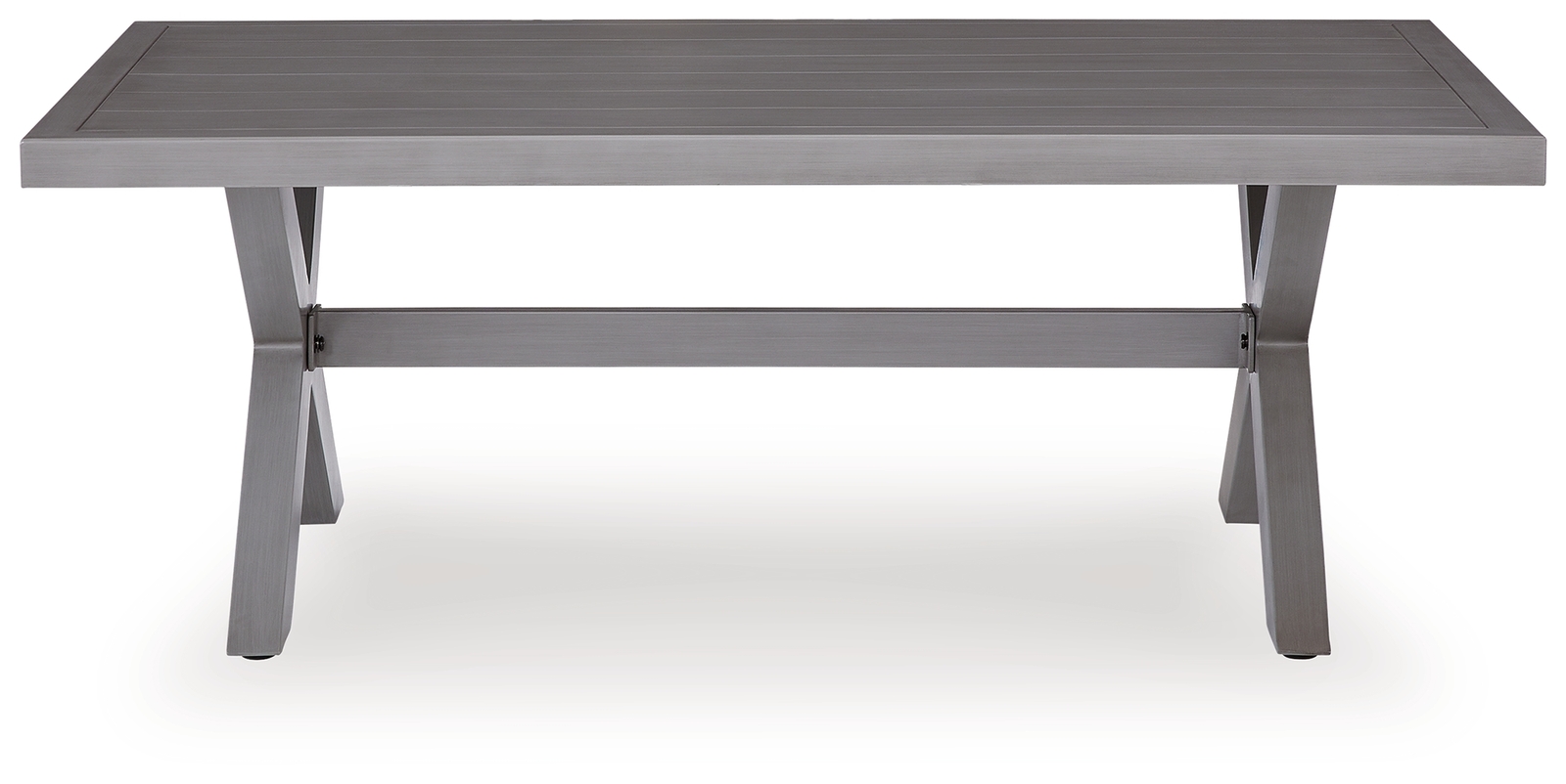 Half Moon Beach - Rectangular Cocktail Table - Gray - Image 3