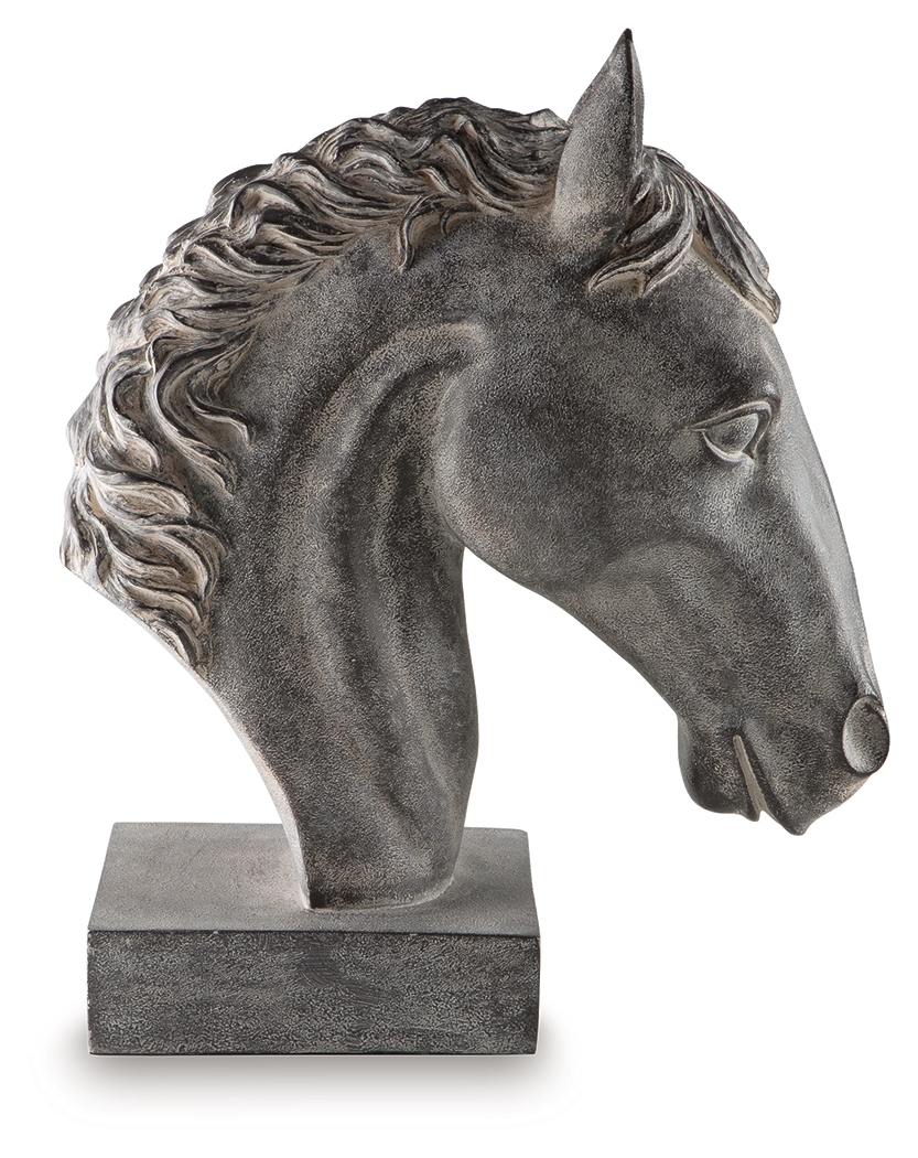 Carnlow - Sculpture - Antique Black - Image 3