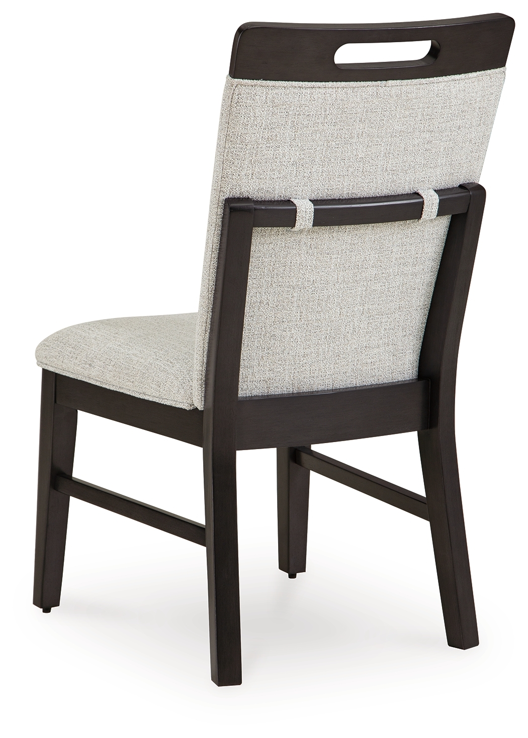 Neymorton - Dining Upholstered Side Chair (Set of 2) - Light Gray / Brown - Image 6