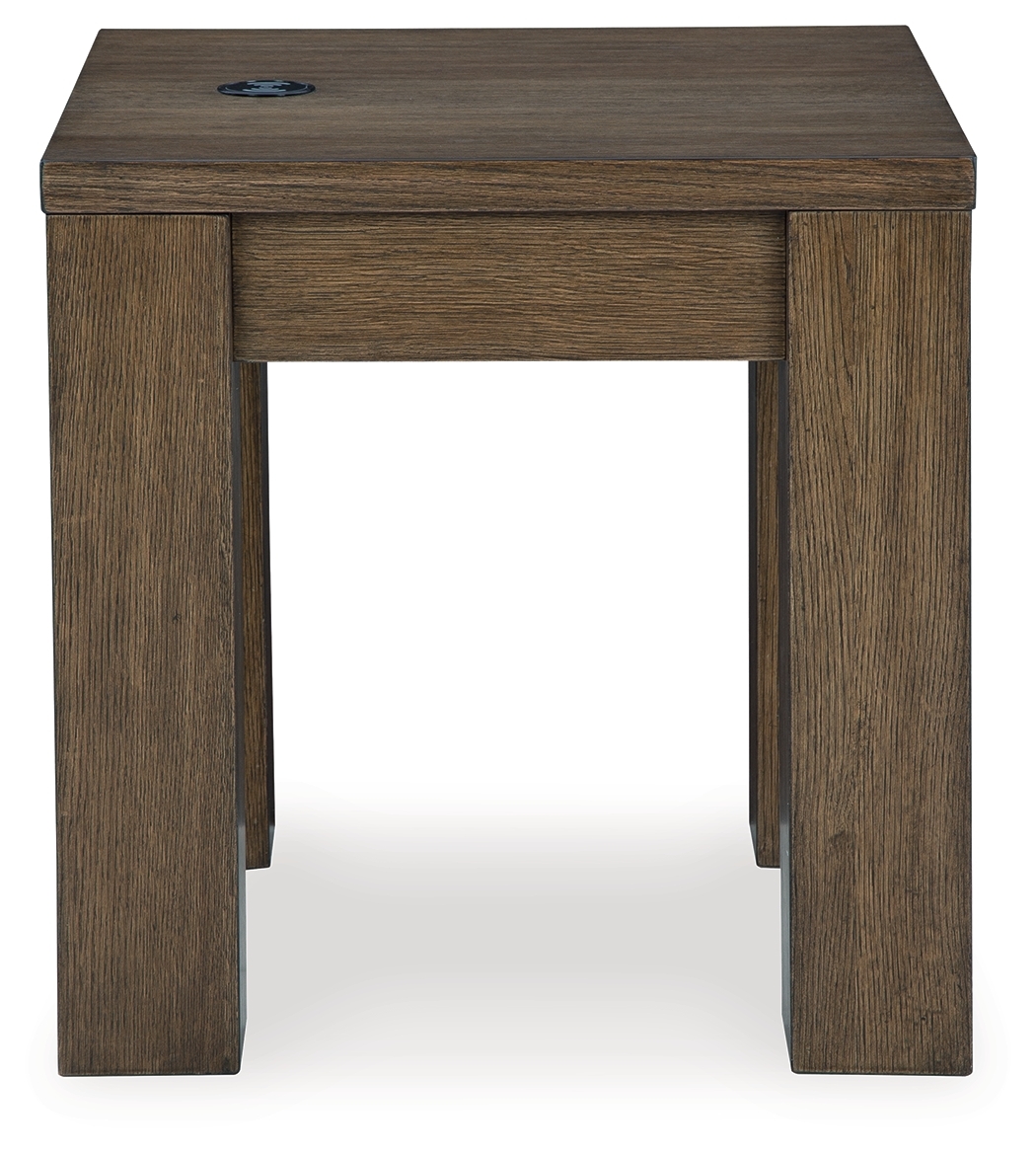 Rosswain - Square End Table - Warm Brown - Image 4