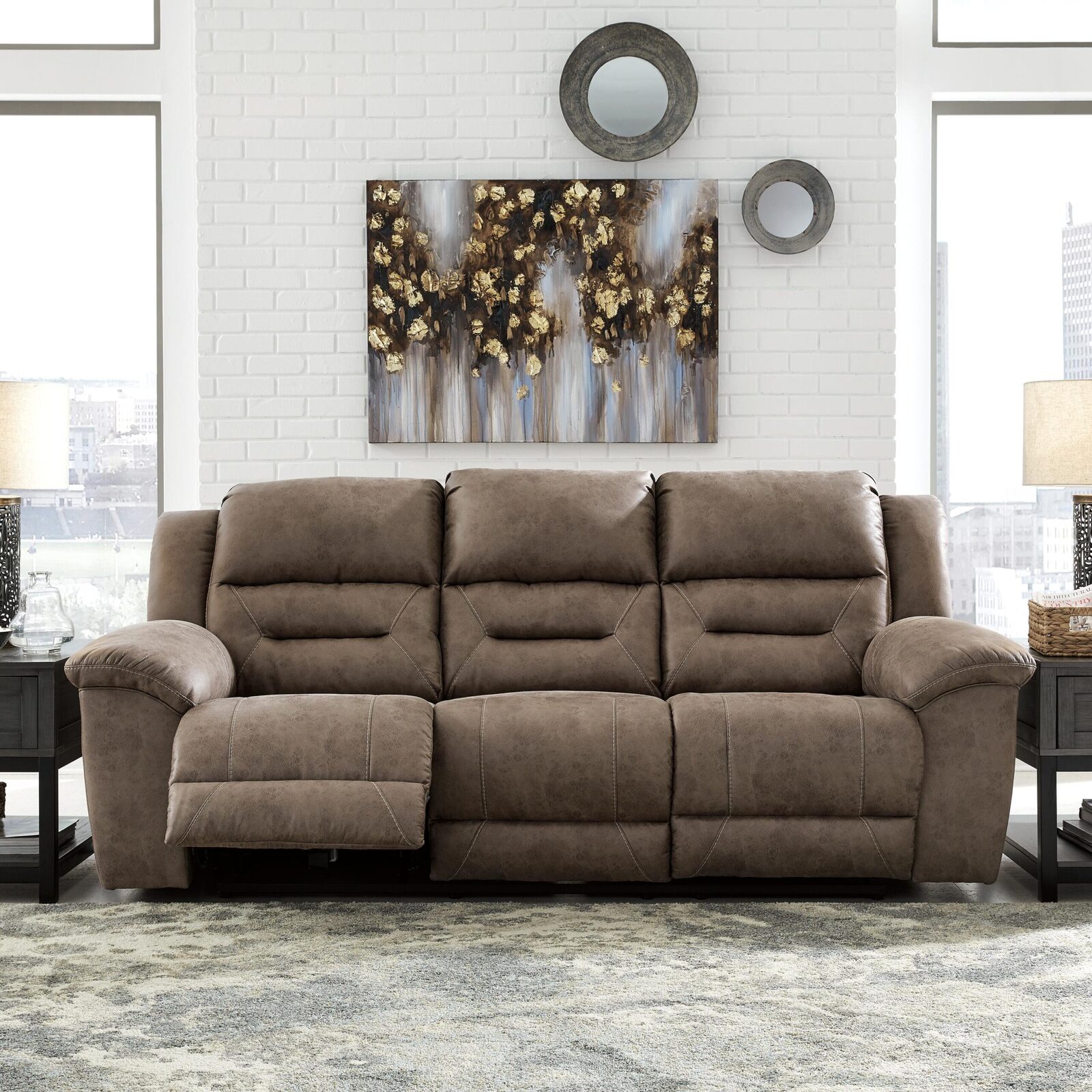 Stoneland - Power Reclining Sofa - Image 3