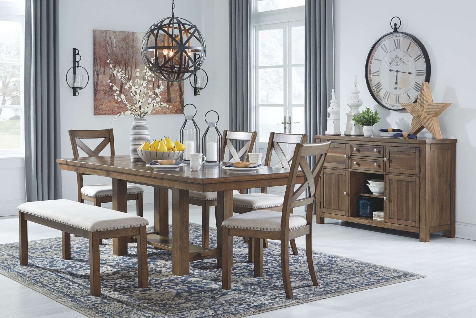 Moriville - Rectangular Dining Table Set - Image 2