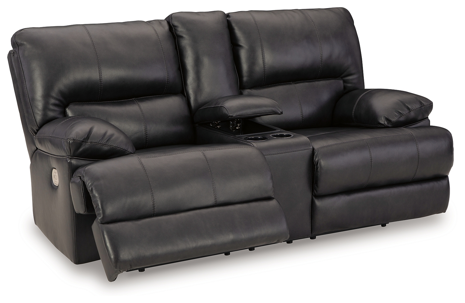 Mountainous - Power Reclining Loveseat With Console /Adj Headrest - Eclipse - Image 3