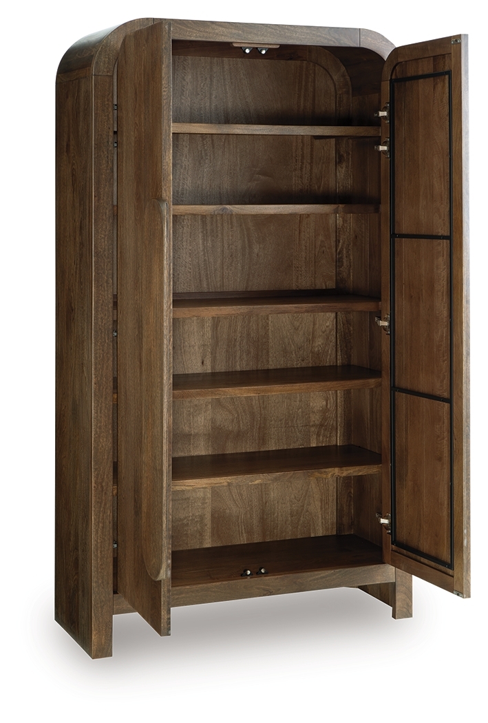 Thoren - Accent Cabinet - Medium Brown - Image 3