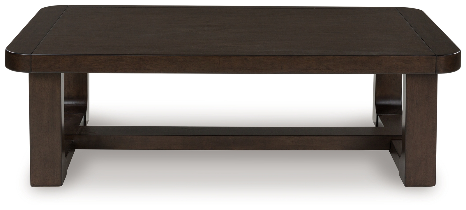 Breckington - Rectangular Cocktail Table - Dark Brown - Image 3