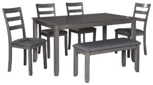 Bridson - RECT DRM Table Set (Set of 6) - Gray