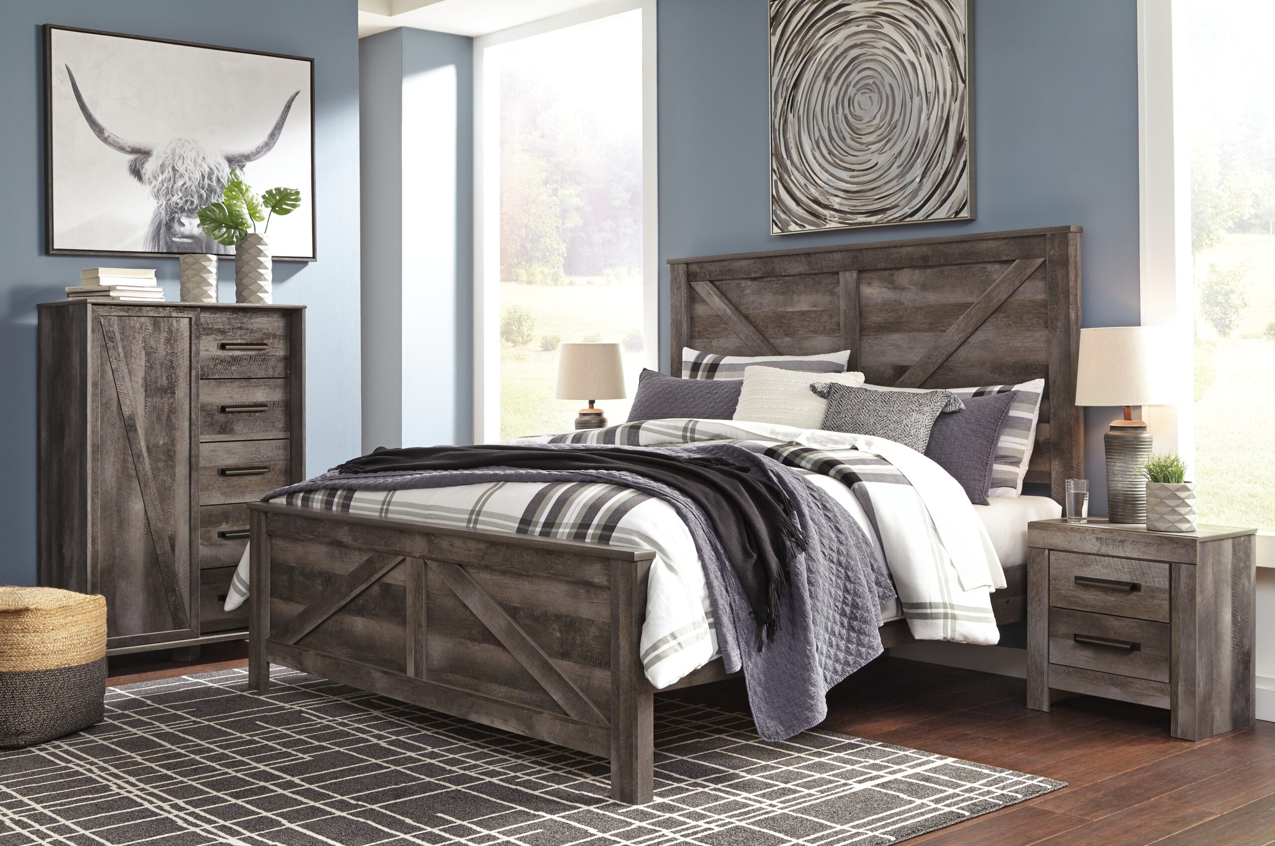 Wynnlow - Crossbuck Panel Bed - Image 30