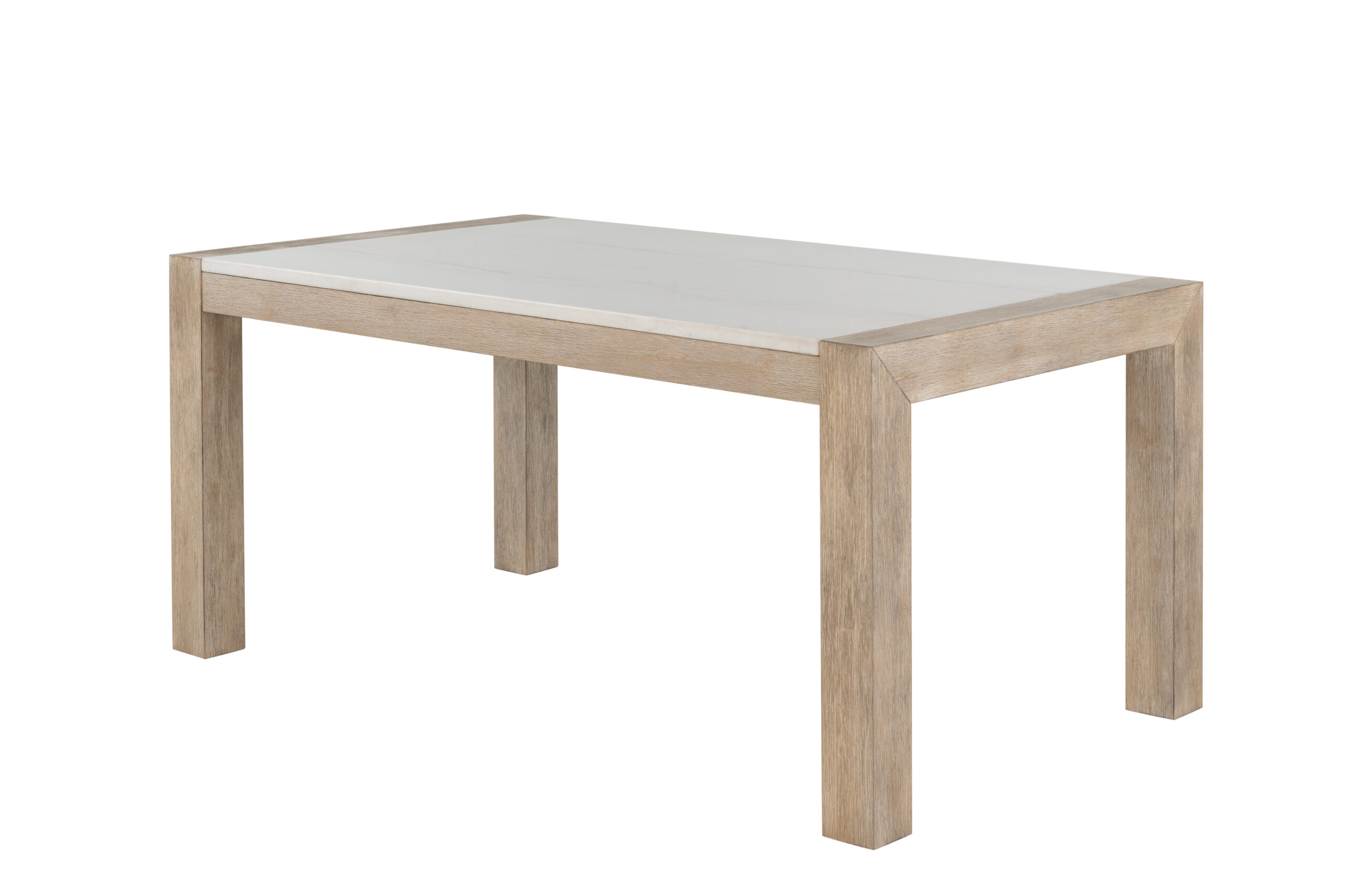 D1321 - Real Marble Dining Table Top - White - Image 3