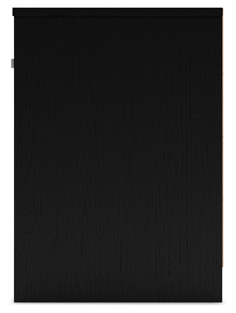 Finch - One Drawer Night Stand - 23" Height - Black - Image 9