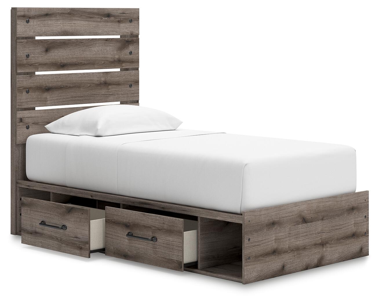 Graystorm - Panel Bed With Storage - Image 18