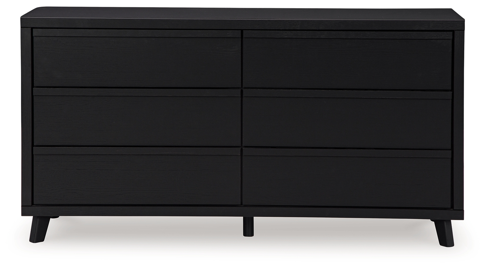 Danziar - Six Drawer Dresser - Black - Image 4