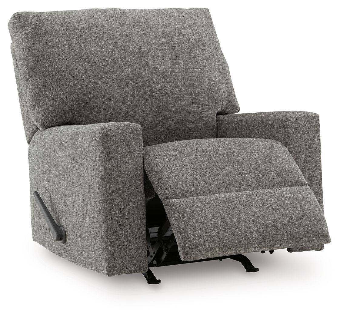 Clarington - Rocker Recliner - Greystone - Image 3