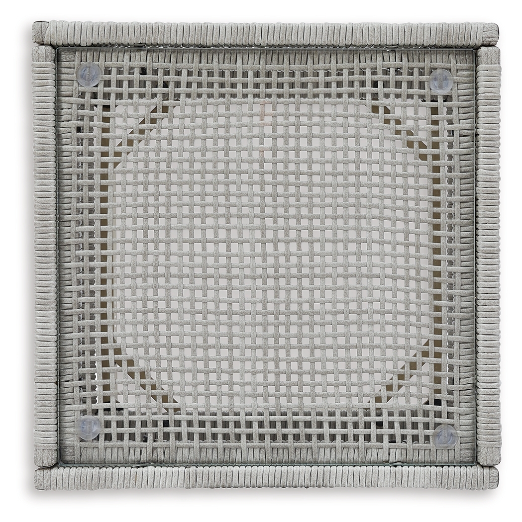 Seton Creek - Square End Table - Gray - Image 5