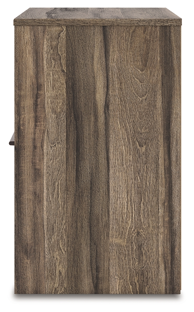 Elbrim - One Drawer Night Stand - Brown - Image 7