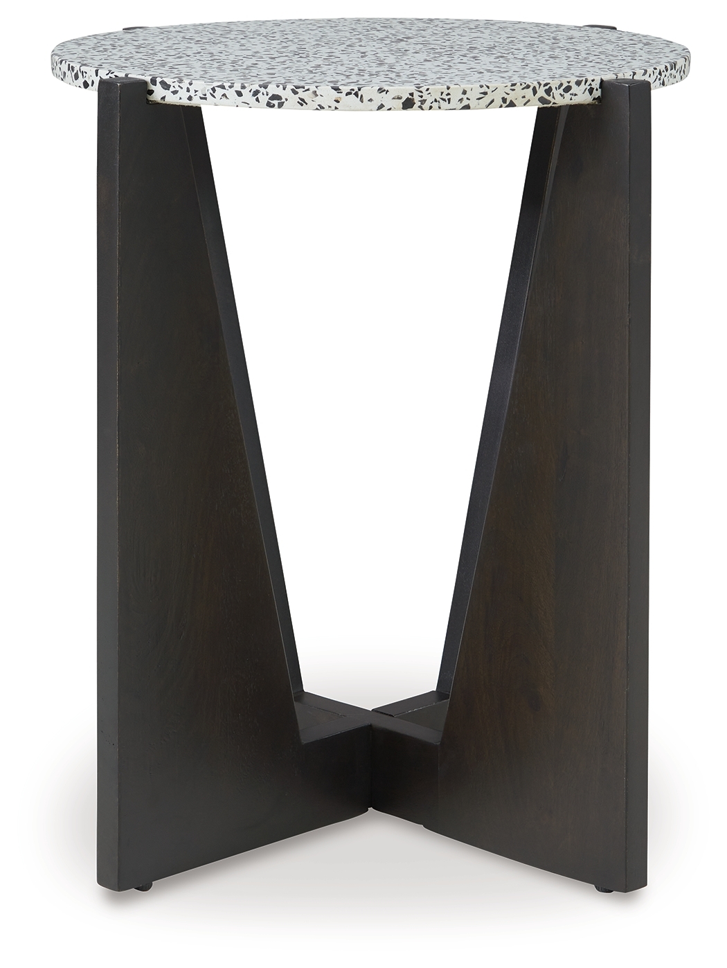 Tellrich - Accent Table - Black / White - Image 3
