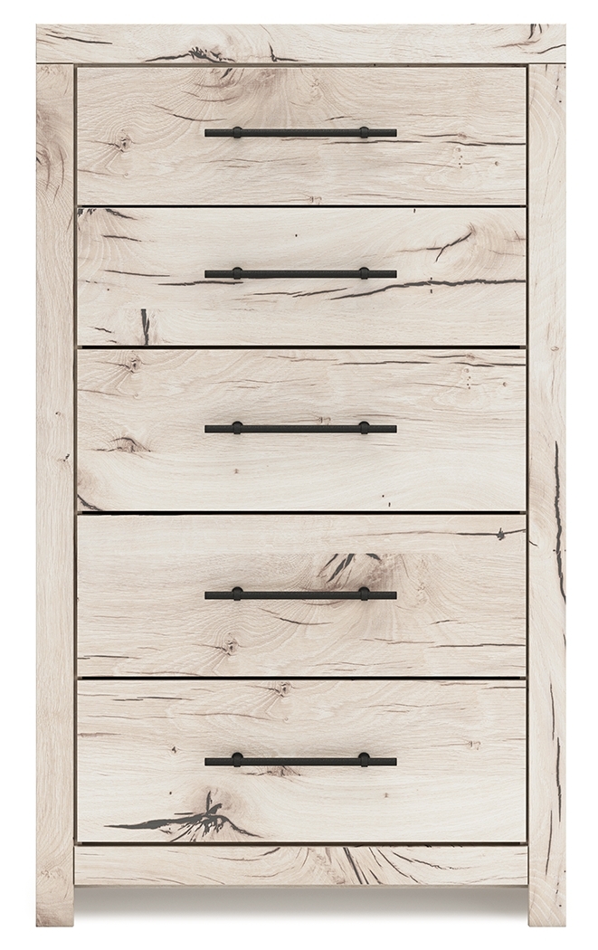 Lawroy - Five Drawer Chest - Light Natural - Image 5