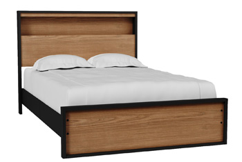 Kozmour - Bookcase Complete Bed Frame - Image 3