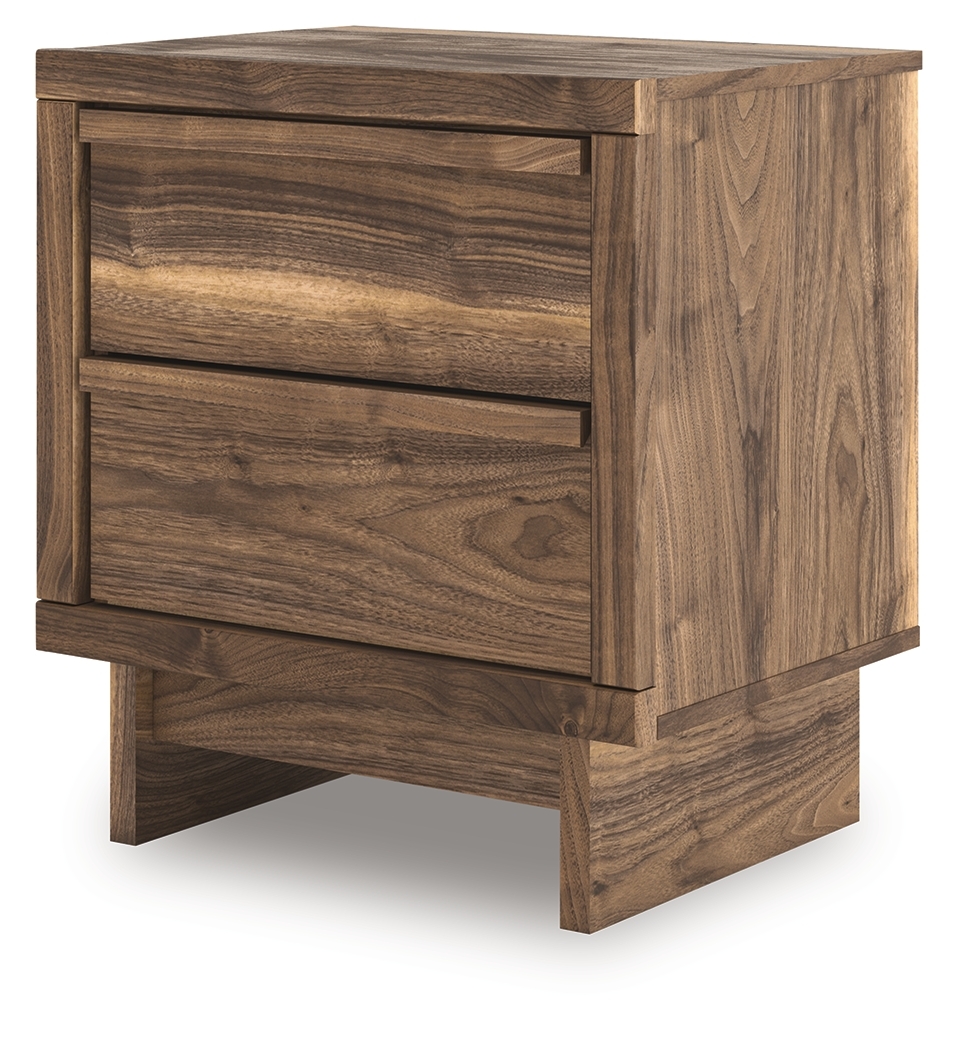 Chirason - Two Drawer Night Stand - Brown - Image 8