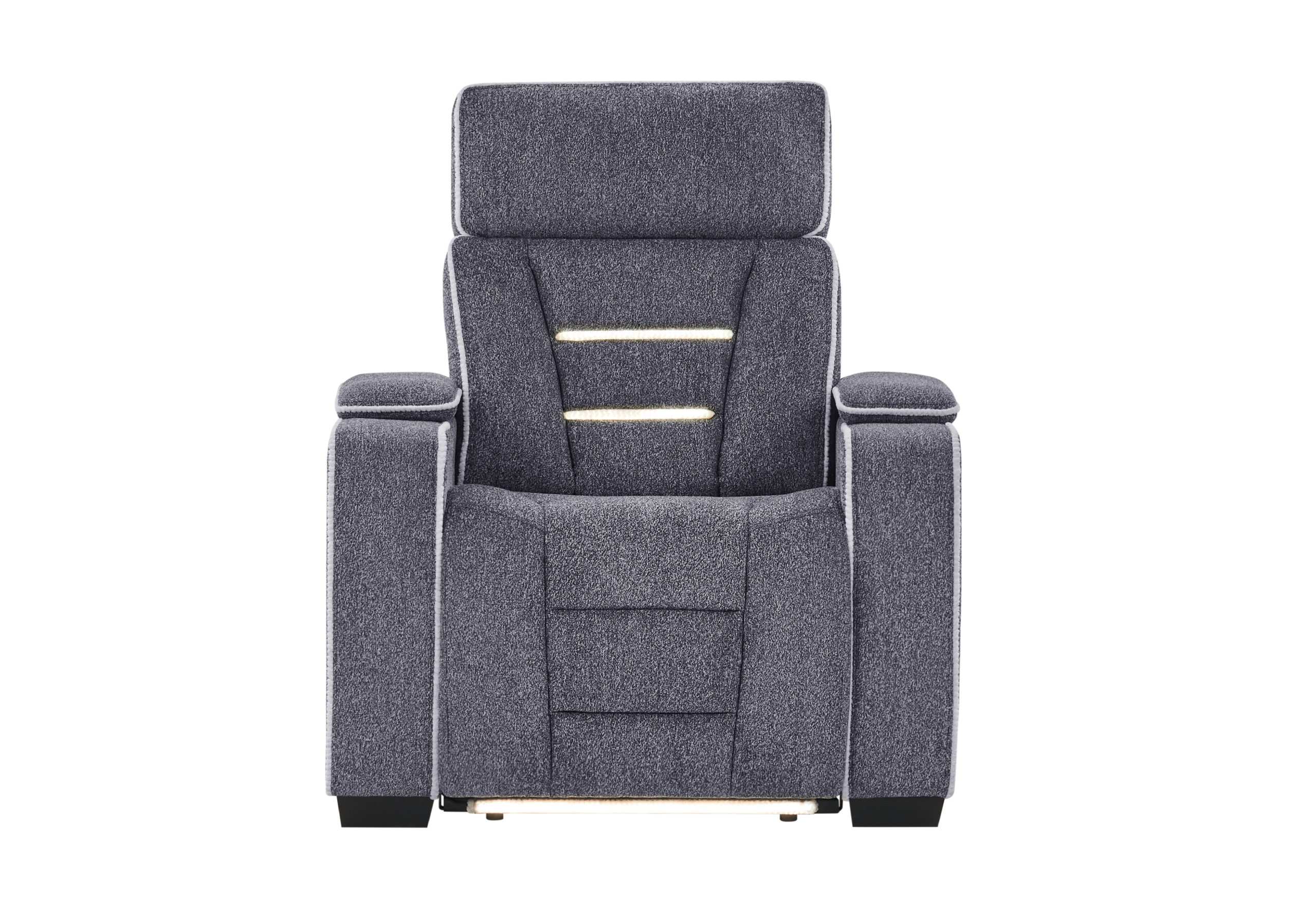 U1895 - Living Room Set - Dark Gray - Image 4