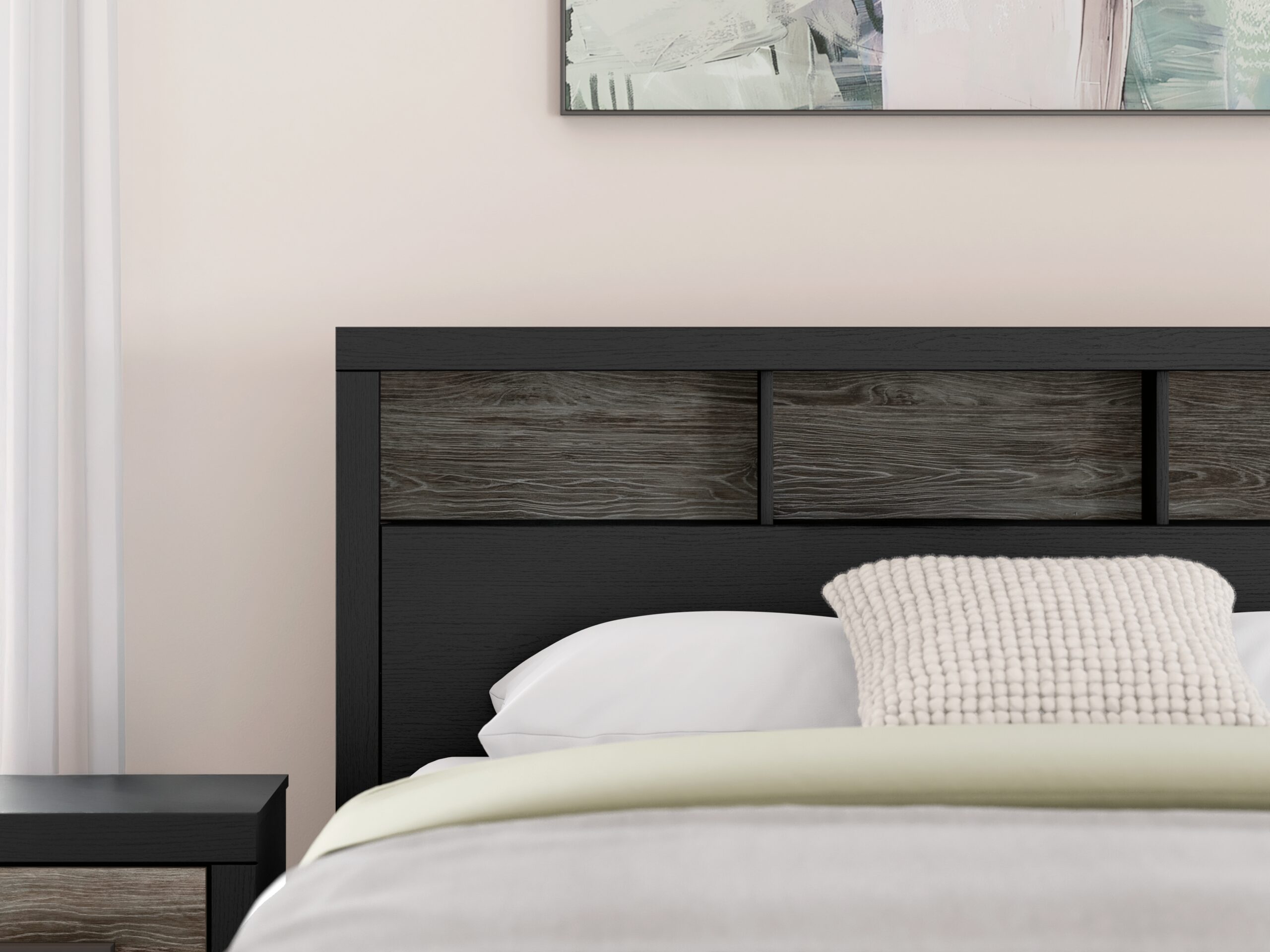 Broachmyn - Lighted Bookcase Panel Bed - Image 12