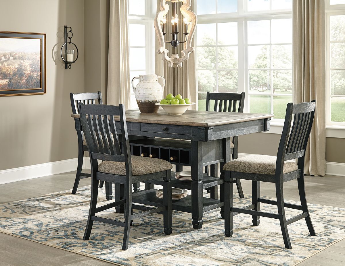 Tyler Creek - Counter Height Table Set - Image 3