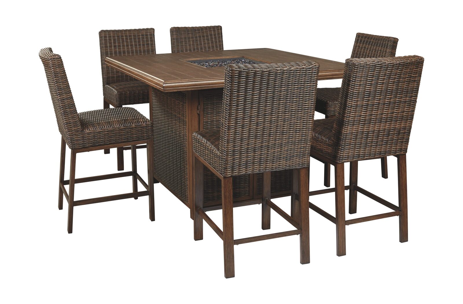 Paradise Trail - Outdoor Fire Pit Table Set - Image 2