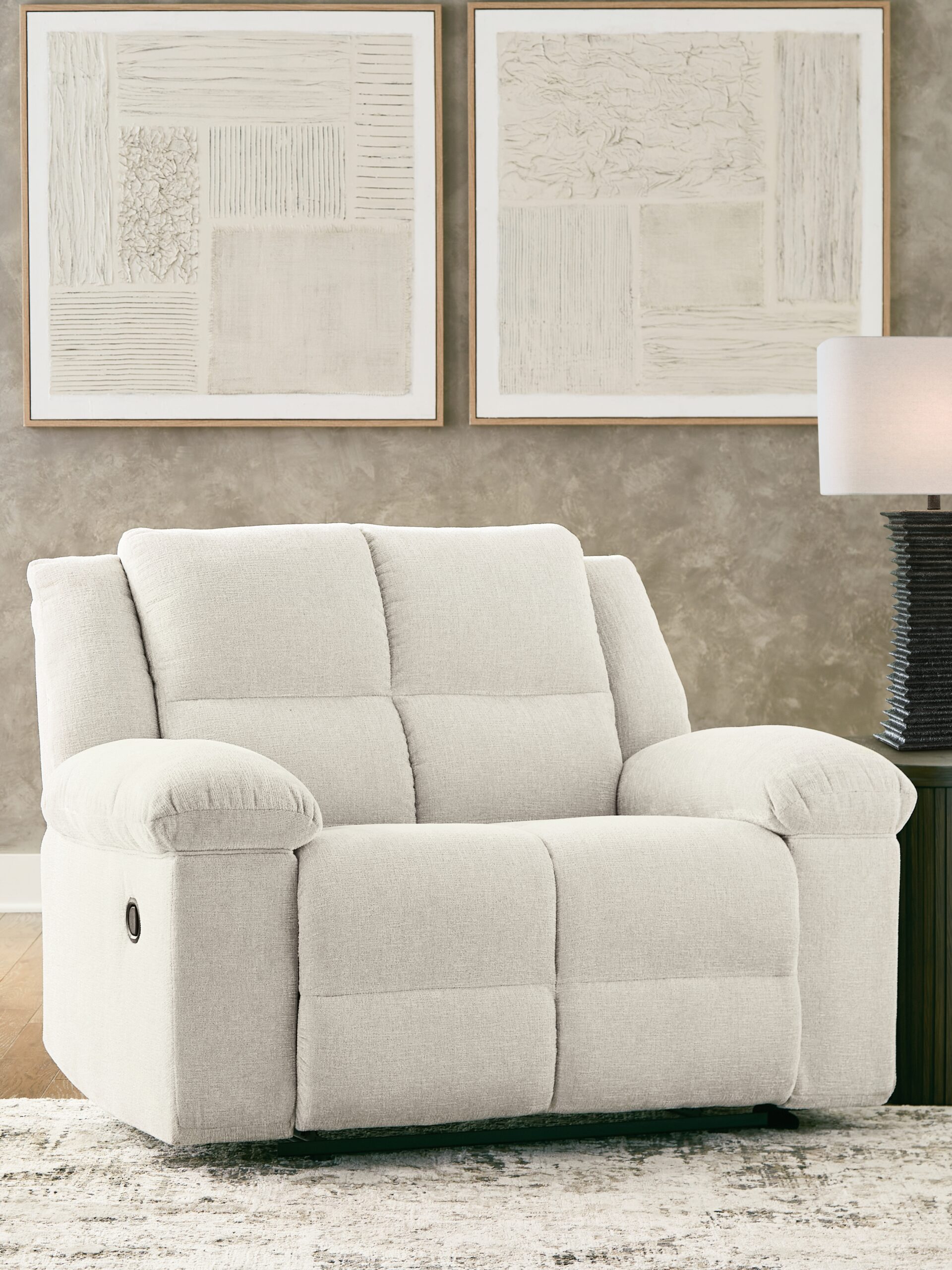 Orlen - Zero Wall Wide Seat Recliner - Winter - Image 2