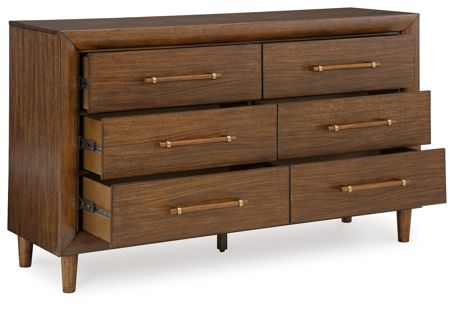 Lyncott - Dresser - Brown - Image 3