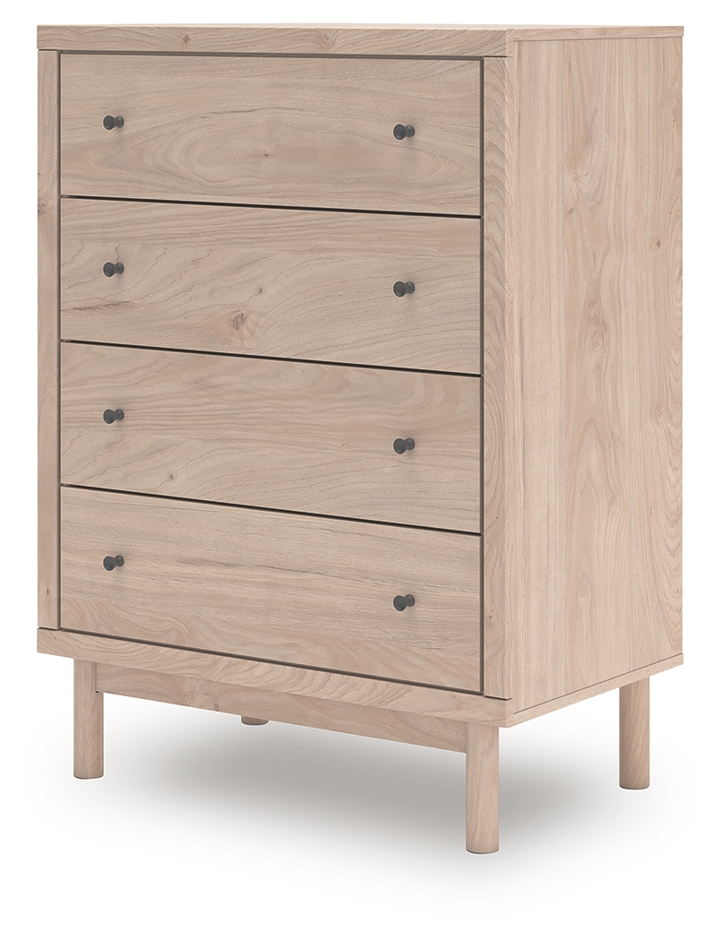 Arloster - Four Drawer Chest - Tan - Image 3
