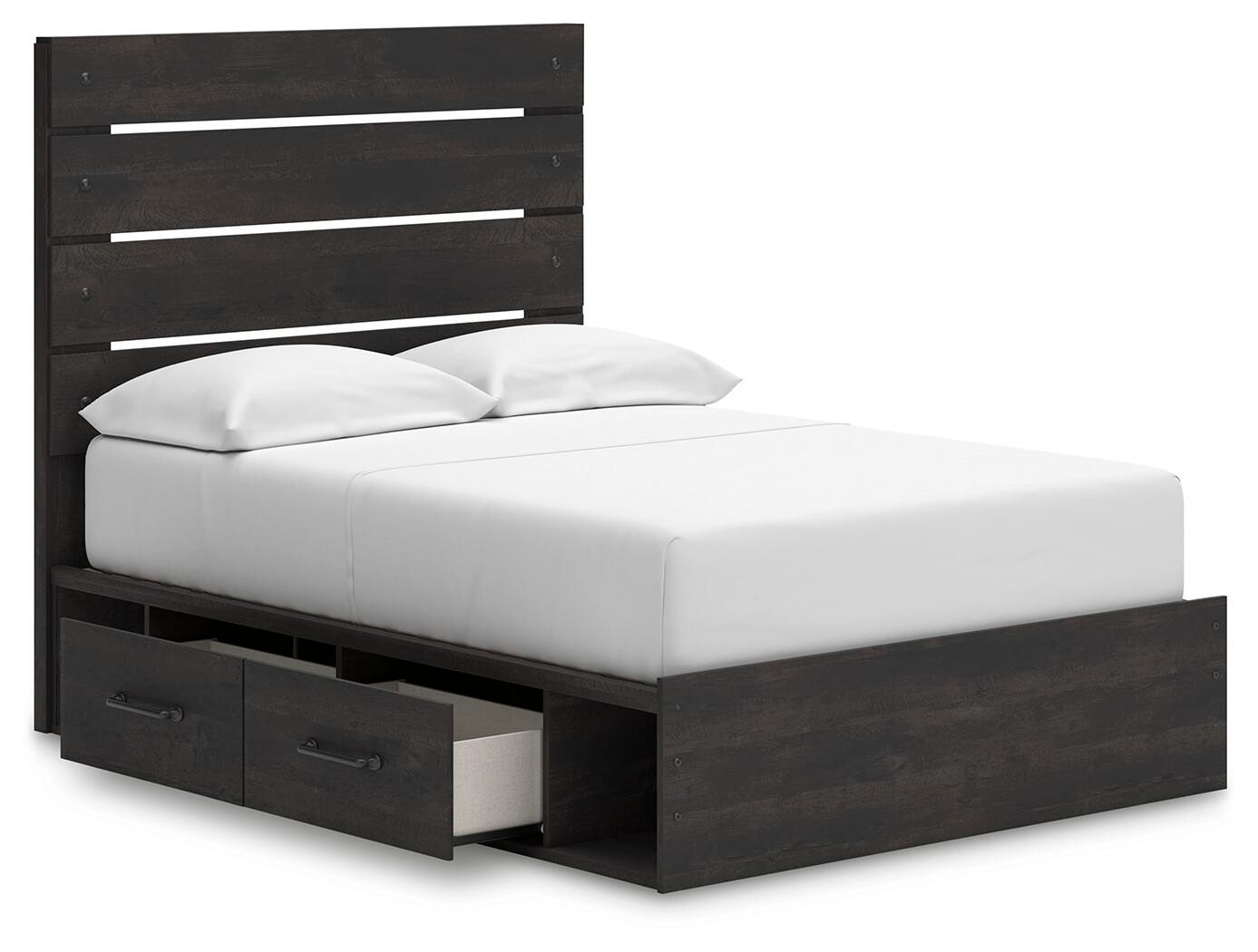 Hollivern - Panel Bed With Storage - Image 17