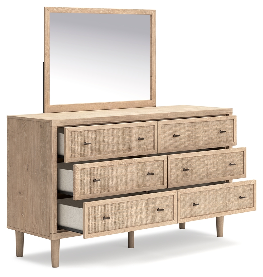 Cielden - Dresser And Mirror - Two-Tone - Image 3