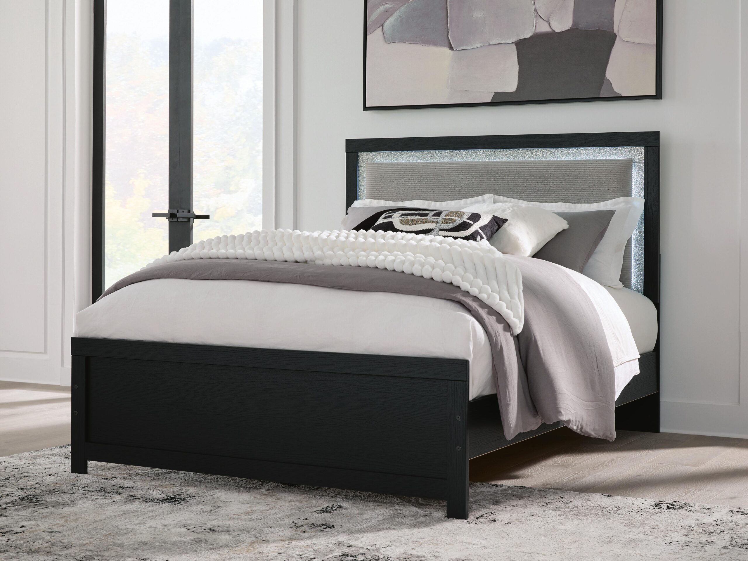 Maeling - Upholstered Panel Bed - Image 18