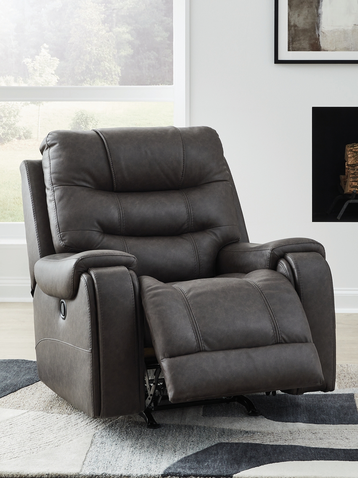 Femley - Rocker Recliner - Smoke - Image 10