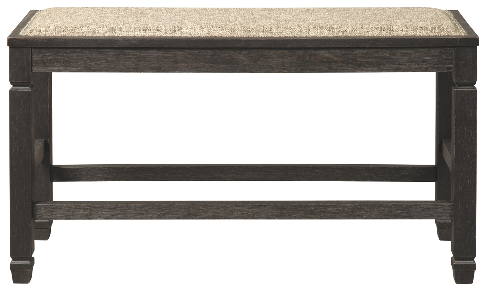 Tyler Creek - DBL Counter UPH Bench - Antique Black - Image 8