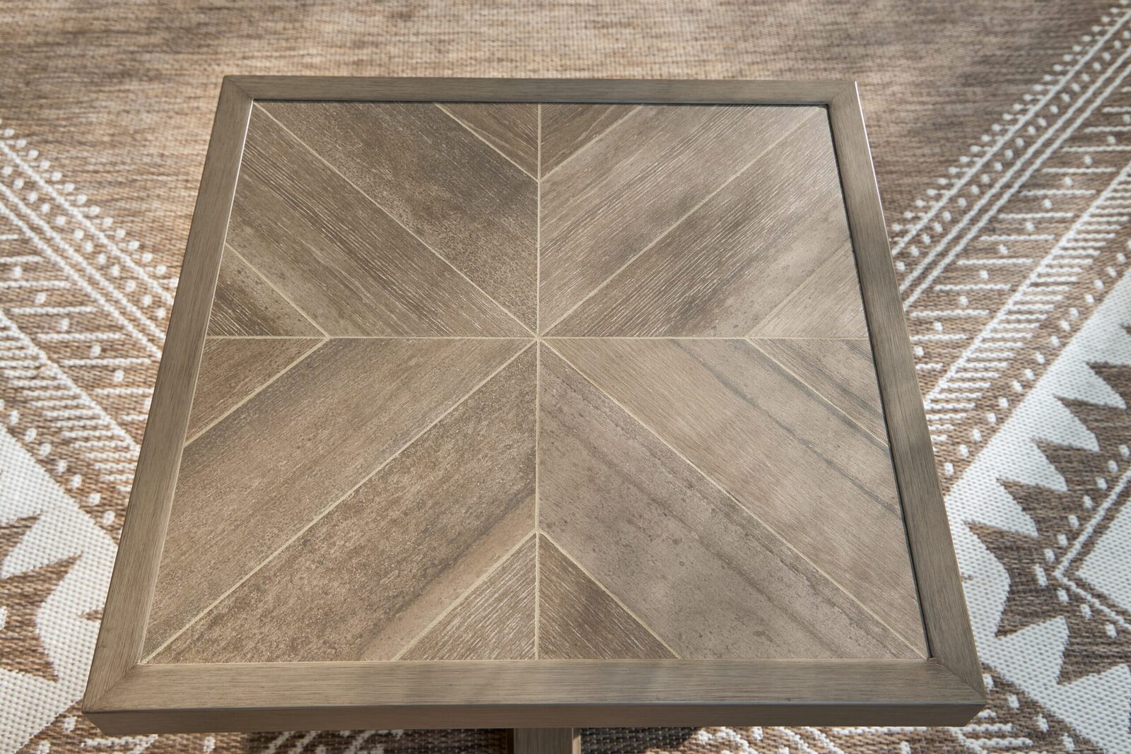 Laguna Heights - Square End Table - Beige - Image 5