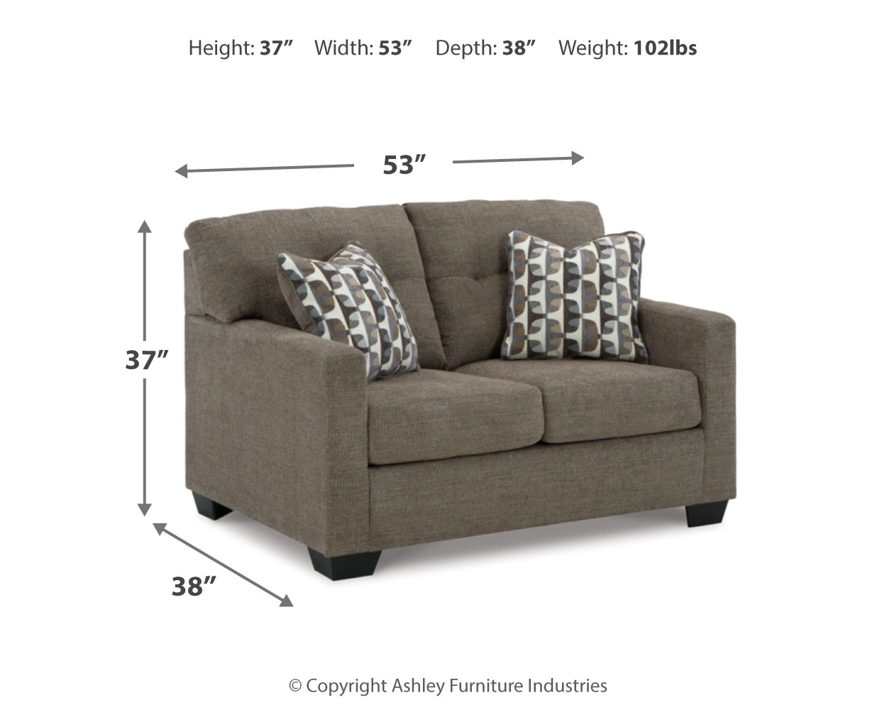 Mahoney - Loveseat - Image 7