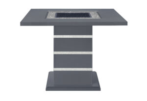Monaco - Bar Table Top And Base - Dark Gray