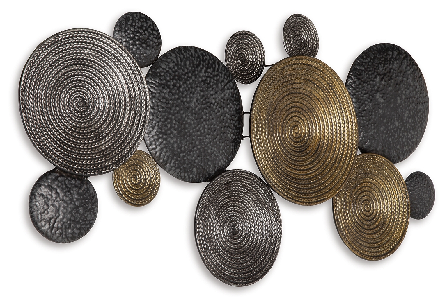 Emsley - Wall Decor - Metallic / Black / Gray - Image 3