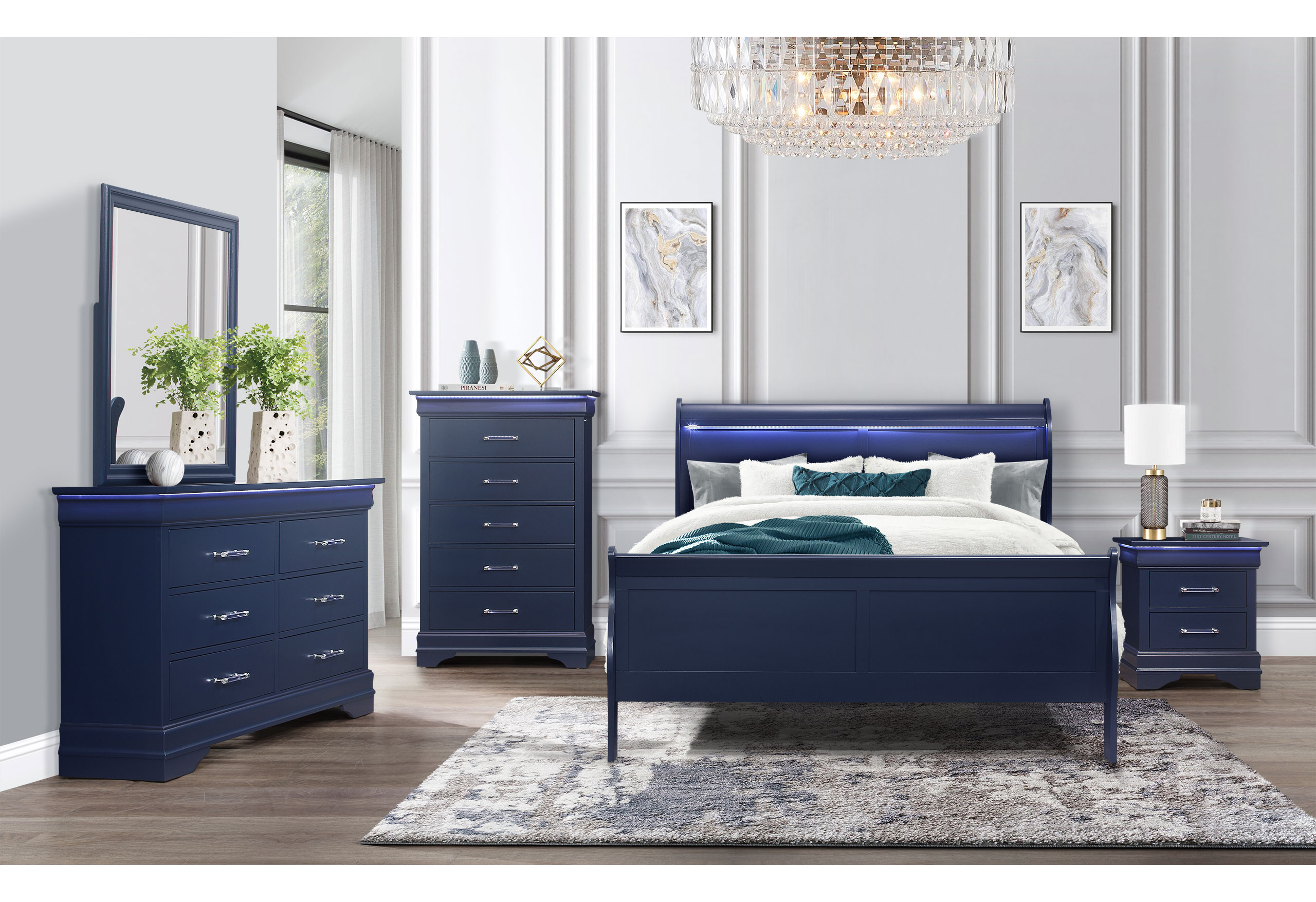 Charlie - Nightstand With LED - Image 3