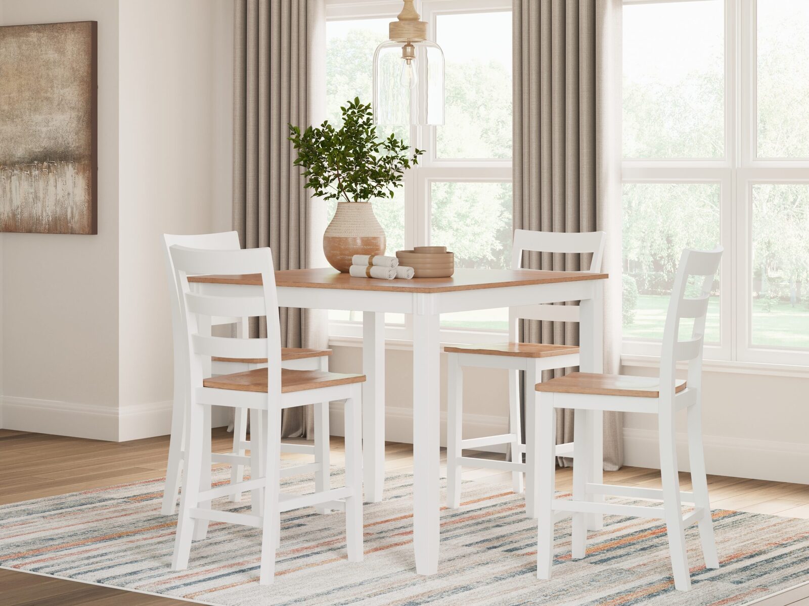 Gesthaven - Dining Room Counter Table Set - Image 8