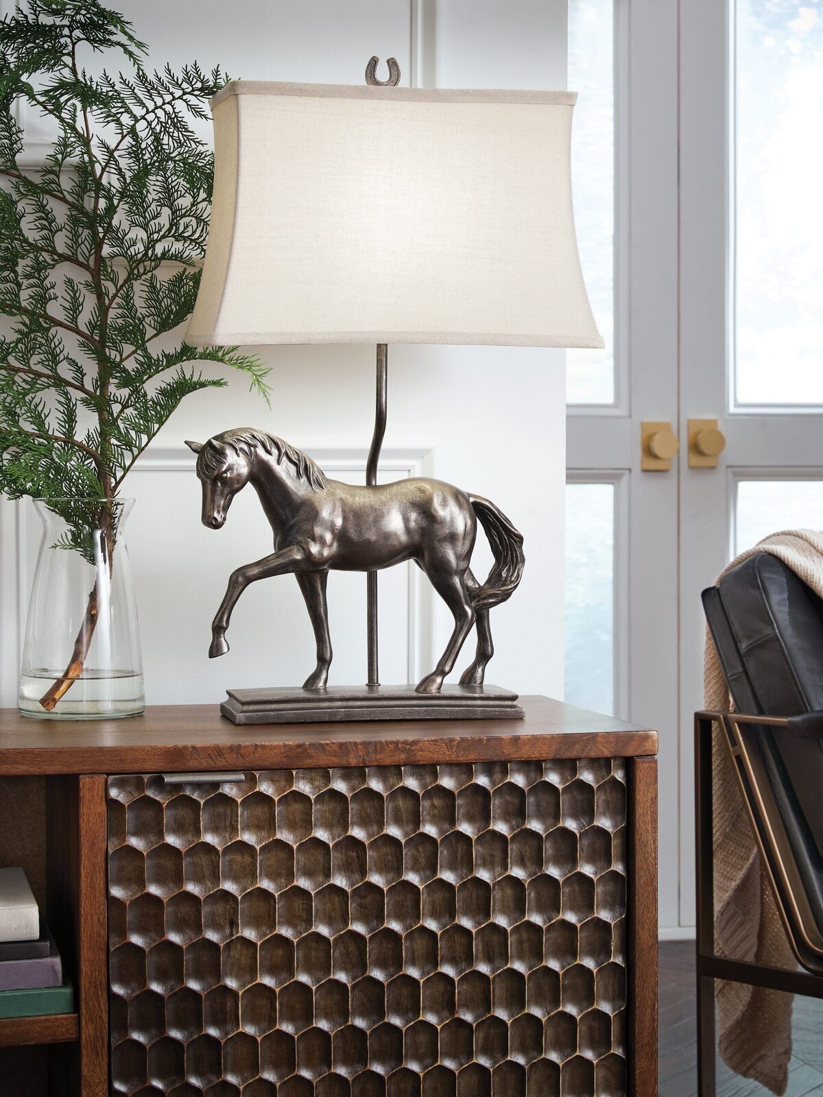 Sandorman - Poly Table Lamp - Bronze Finish - Image 2