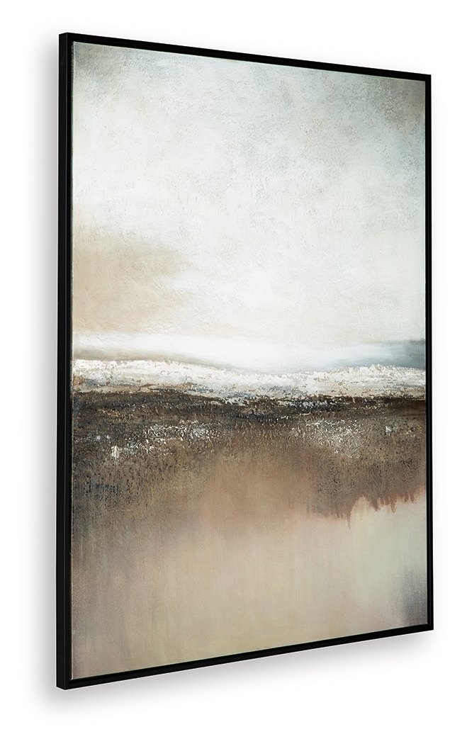 Siaking - Wall Art - Brown / Gray / White - Image 3