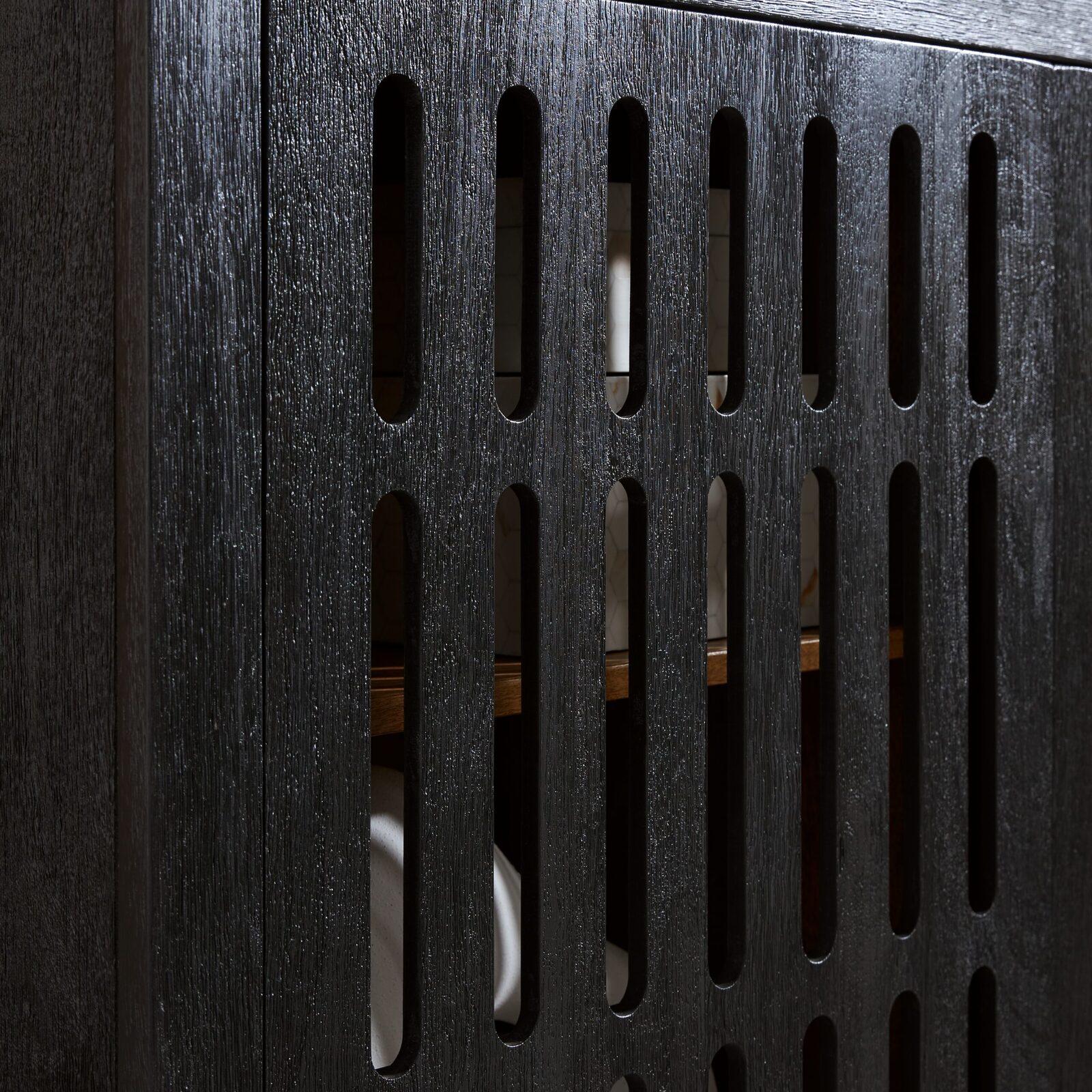 Vallisburg - Accent Cabinet - Black / Natural - Image 7