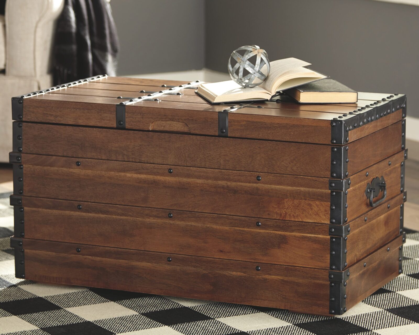 Kettleby - Storage Trunk - Brown - Image 2