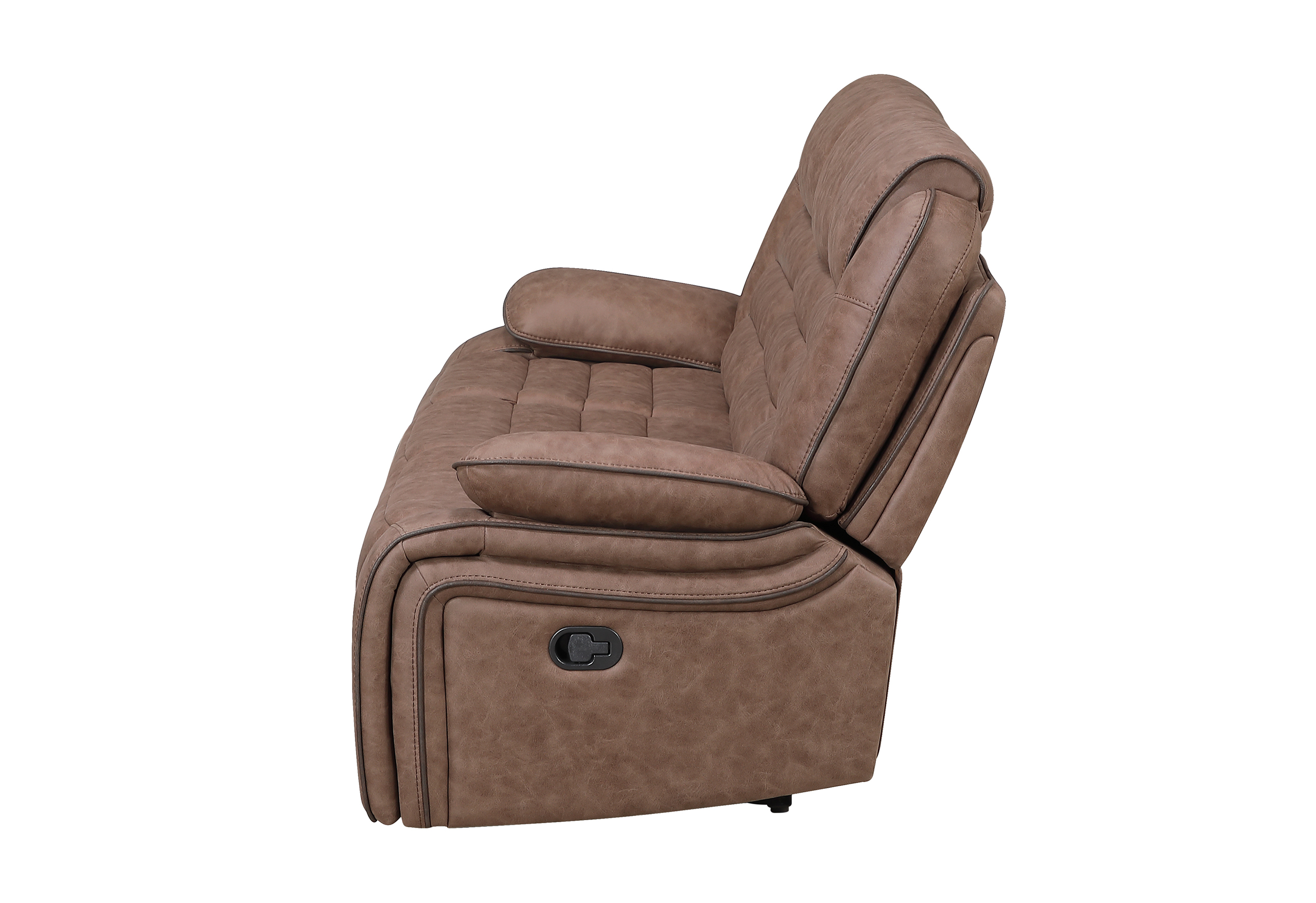 U2250 - Console Reclining Loveseat - Brown - Image 5