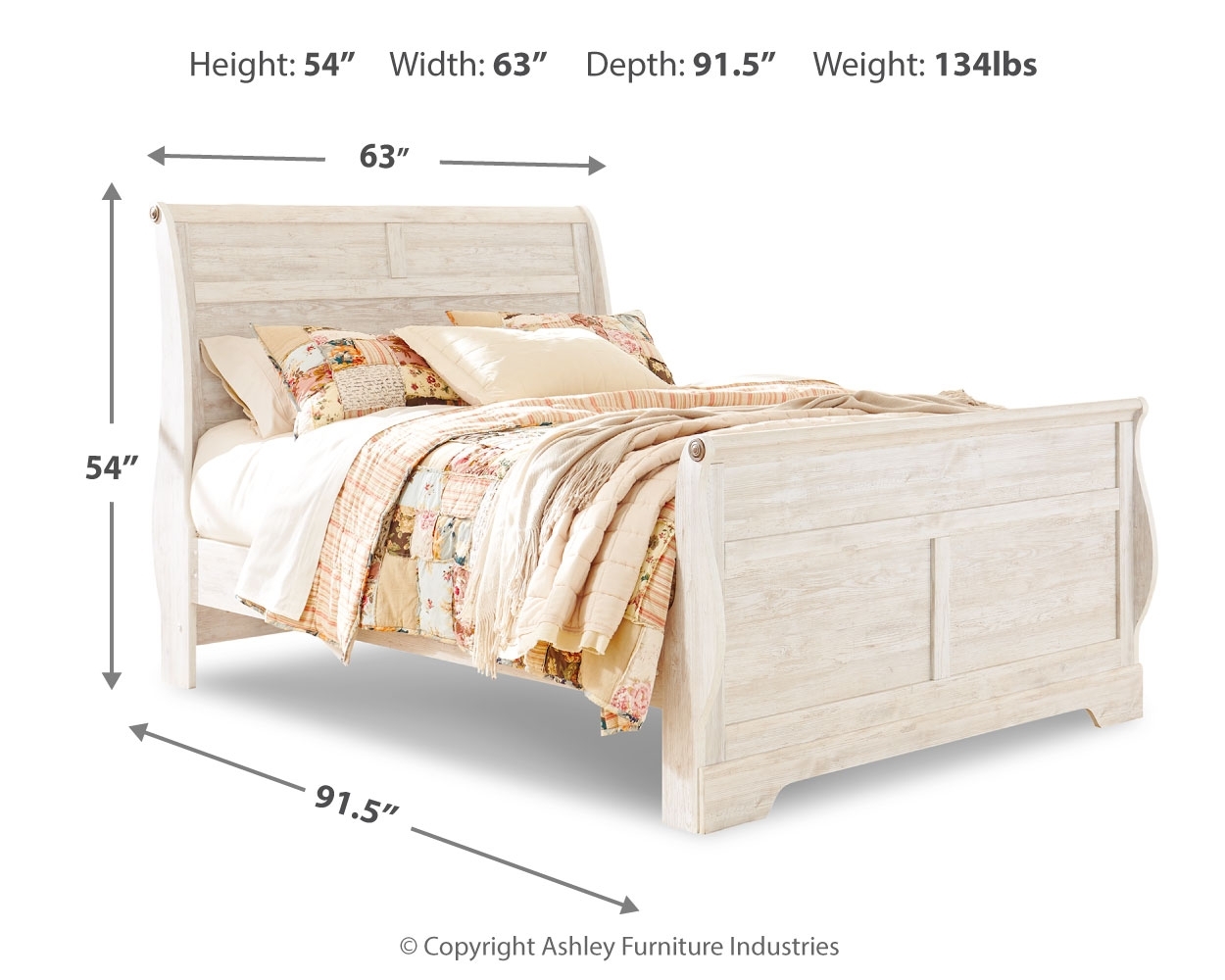 Willowton - Bed - Image 3