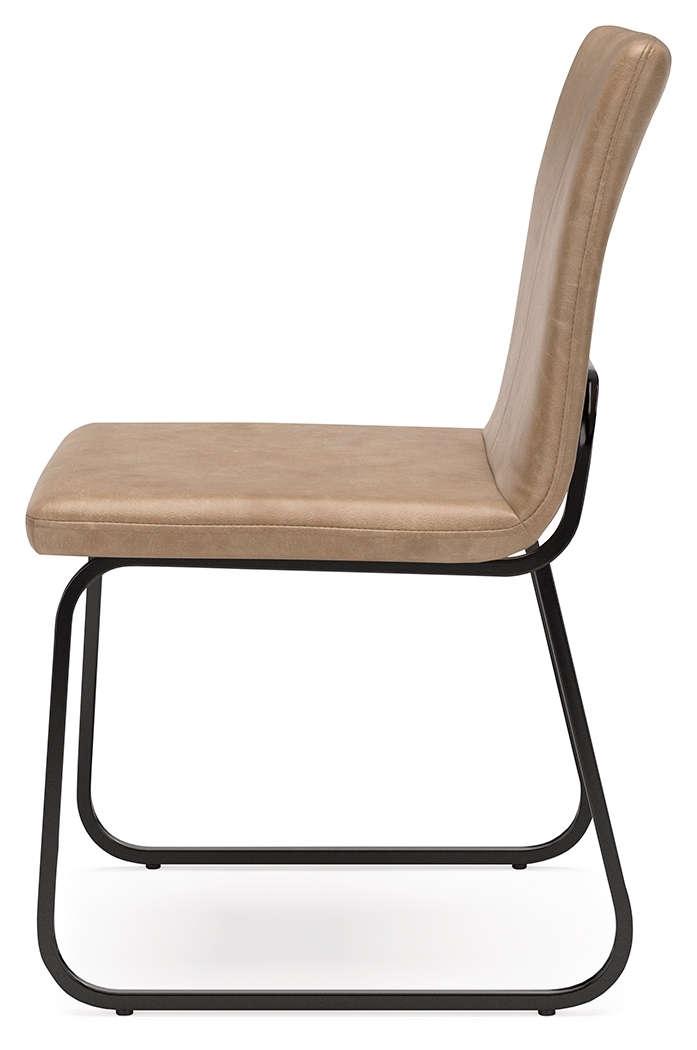 Pharwynn - Dining Upholstered Side Chair (Set of 4) - Toast - Image 8