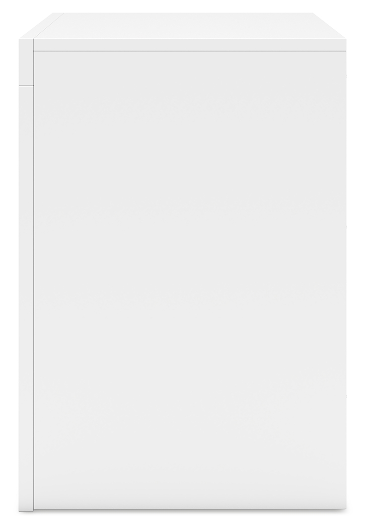 Binterglen - Two Drawer Night Stand - White - Image 7