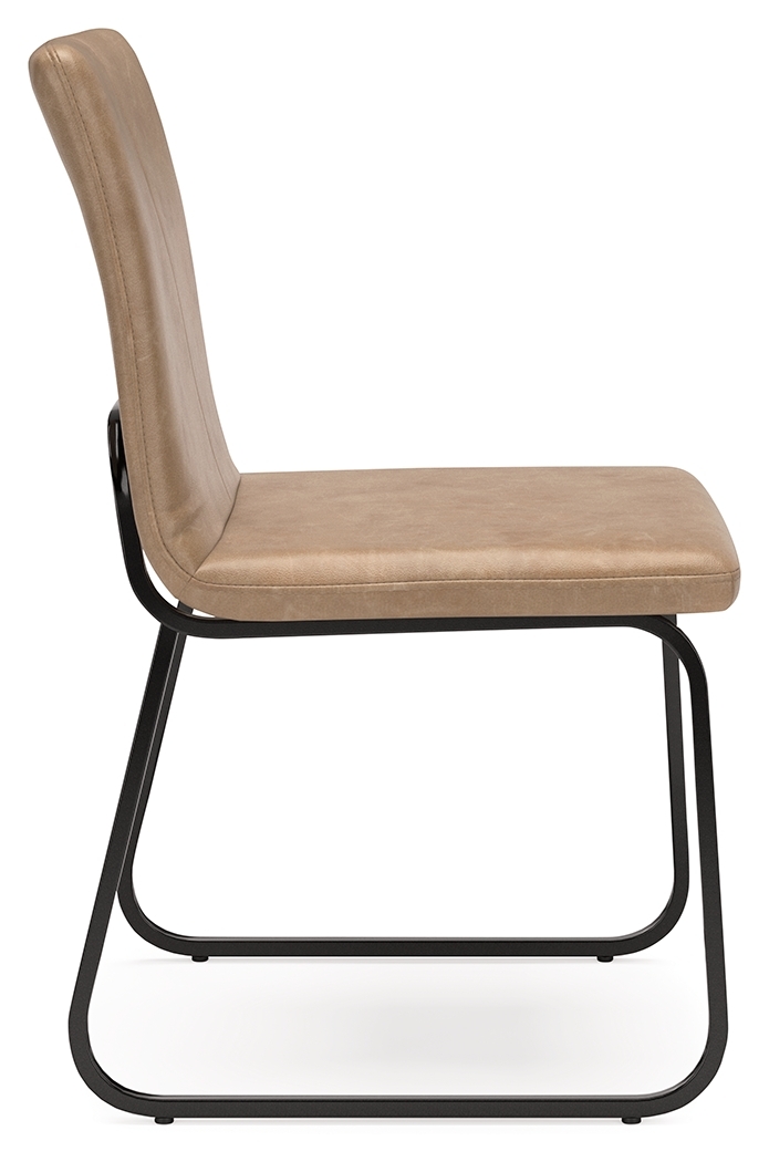 Pharwynn - Dining Upholstered Side Chair (Set of 4) - Toast - Image 9