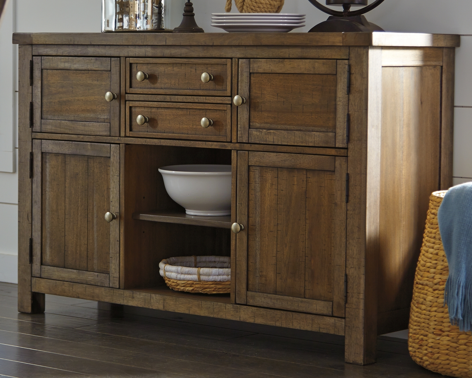 Moriville - Dining Room Server - Grayish Brown - Image 5